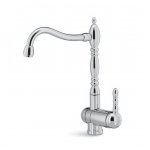 Newform Marvel Bateria zlewozmywakowa jednouchwytowa z obrotową i składaną wylewką chrom 8650.21.018