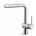 Newform Moony Bateria zlewozmywakowa jednouchwytowa z obrotową i wyciąganą wylewką chrom 3110.21.018