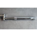 Newform Moony Bateria zlewozmywakowa ścienna jednouchwytowa z obrotową i wyciąganą wylewką chrom 3140.21.018