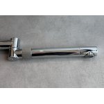 Newform Moony Bateria zlewozmywakowa ścienna jednouchwytowa z obrotową i wyciąganą wylewką chrom 3140.21.018