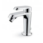 Newform Nio Bateria bidetowa jednouchwytowa z korkiem chrom 68925.21.018