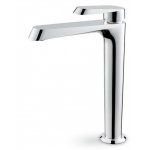 Newform Nio Bateria umywalkowa jednouchwytowa wysoka do umywalki nablatowej chrom 68915.21.018