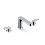 Newform Nio Bateria umywalkowa 3-otworowa chrom 68900.21.018