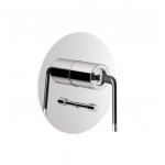 Newform O\'Rama Bateria prysznicowa jednouchwytowa podtynkowa z dwoma wyjściami część zewnętrzna chrom 68471E.21.018