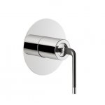 Newform O\'Rama Bateria prysznicowa jednouchwytowa podtynkowa z przełącznikiem 3-drożnym część zewnętrzna chrom 68476E.21.018