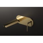   Newform O\'Rama Bateria umywalkowa ścienna jednouchwytowa część zewnętrzna błyszczące złoto PVD 68429E.61.020