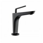   Newform O\'Rama Bateria umywalkowa jednouchwytowa czarny mat 68412.01.093