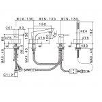 Newform O\'Rama Bateria wannowa 4-otworowa na brzeg wanny chrom 68482C.21.018