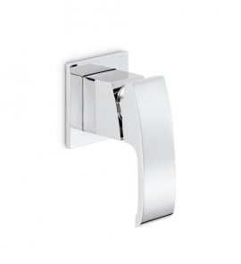 Newform X-Sense Bateria prysznicowa jednouchwytowa podtynkowa z jednym wyjściem część zewnętrzna chrom 62575E.21.018