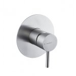 Newform X-Steel 316 Bateria prysznicowa jednouchwytowa podtynkowa z jednym wyjściem część zewnętrzna stal nierdzewna 69675EX.50.050