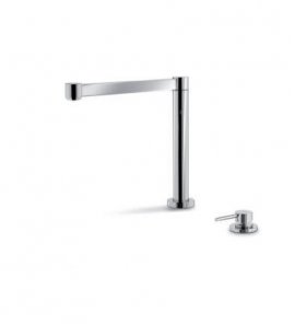 Newform X-Trend Bateria zlewozmywakowa 2-otworowa jednouchwytowa chrom 2439.21.018