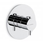 Newform XT Bateria prysznicowa termostatyczna podtynkowa z jednym wyjściem część zewnętrzna chrom 67607E.21.018