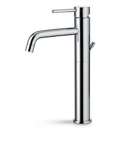 Newform XT Bateria umywalkowa jednouchwytowa z korkiem wysoka chrom 4204.21.018