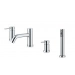 Newform XT Bateria wannowa 4-otworowa na brzeg wanny chrom 4280C.21.018