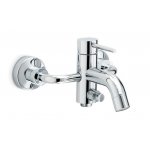 Newform XT Bateria wannowa jednouchwytowa ścienna z automatycznym przełącznikiem wanna/prysznic chrom 4240.21.018