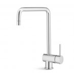 Newform XT Bateria zlewozmywakowa jednouchwytowa z obrotową wylewką chrom 4320.21.018