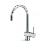 Newform XT Bateria zlewozmywakowa jednouchwytowa z obrotową wylewką chrom 4325.21.018