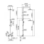 Newform Zestaw prysznicowy ścienny chrom 61162.21.018