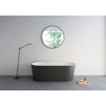 NIC Design Bay Wanna wolnostojąca 80x160 cm Biały/Antracyt 014719.013