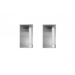 NIC Design Canale Para wsporników do umywalki Chrom 007191