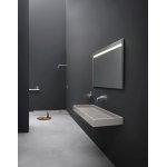 NIC Design Canale Umywalka nablatowa lub ściena 90x45 cm Biały 001128.001