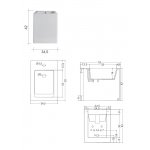 NIC Design Cool Bidet stojący Biały 004230.001