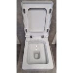   NIC Design Cool Miska WC wisząca Biała z deską wolnoopadającą 003242.001 005303.001 WIETRZENIE MAGAZYNÓW TYLKO 3 SZT W TAKIEJ CENIE