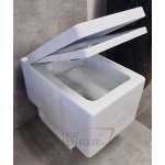   NIC Design Cool Miska WC wisząca Biała z deską wolnoopadającą 003242.001 005303.001 WIETRZENIE MAGAZYNÓW TYLKO 3 SZT W TAKIEJ CENIE