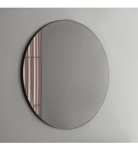 NIC Design Lustro ścienne okrągłe Ø 50 cm Nero matt 012776.064