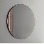 NIC Design Lustro ścienne okrągłe Ø 90 cm Nero matt 012774.064