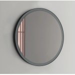 NIC Design Lustro ścienne okrągłe Ø 60 cm z podświetleniem LED Nero matt 012779.064