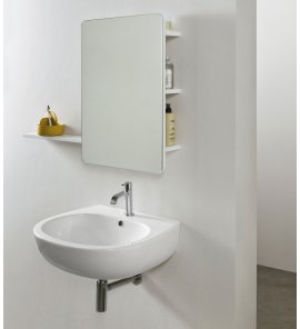 Nic Design Milk Lavabo Umywalka ścienna 55x48 cm 001284.001
