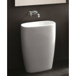NIC Design Milk Lavabo Umywalka wolnostojąca 58x40 cm Biały 001287.001