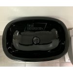 NIC Design Milk Umywalka wolnostojąca 58x40 cm Czarny połysk 001290.008