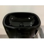 NIC Design Milk Umywalka wolnostojąca 58x40 cm Czarny połysk 001290.008