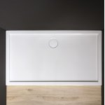 NIC Design Minimo Brodzik ceramiczny 70x100 cm Biały 002144.001