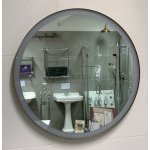 NIC Design Pastille Tondo Lustro ścienne 50 cm szczotkowany brąz 012780.065