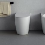 NIC Design Pin Miska bezrantowa 55x37 biały połysk 003710.001