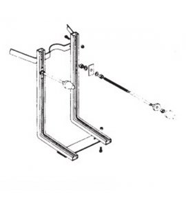 NIC Design Pin Uchwyt wiszący do WC/bidetu 007018