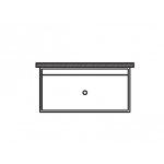 NIC Design Pool Maxi Wanna przyścienna 90x180 cm Biały 014470.001