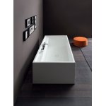 NIC Design Pool Maxi Wanna do zabudowy 90x180 cm Biały 014473.001