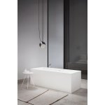 NIC Design Pool Wanna narożna lewa 70x170 cm Biały 014466.001