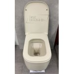   NIC Design Semplice Miska WC wisząca Rimless z deską wolnoopadającą Vaniglia 003699.056+005706.056