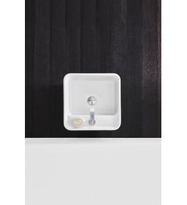 Nic Design Semplice Umywalka wolnostojąca 40x40 cm Biały 001374.001
