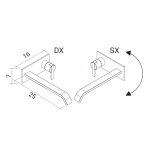 NIC Design Solo Bateria umywalkowa ścienna Chrom NC.SODX38