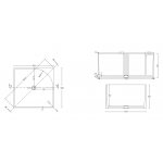 NIC Design Tub Wanna wolnostojąca 100x100 cm Senape 014234.053