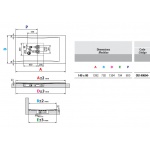 Novellini Custom Brodzik prostokątny z możliwością docinania 140x80 cm biały CU140804-30