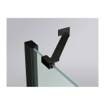 Novellini Drążek stabilizacyjny 45 stopni 35 cm Czarny mat R80LOU350-H