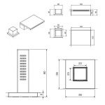 Novellini Fly 2 Bateria Wannowa 3-otworowa chrom KRUBBVAQNO-K