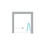 Novellini KALI S Drzwi prysznicowe składane 85-91 cm Srebrne KALIS85-1B